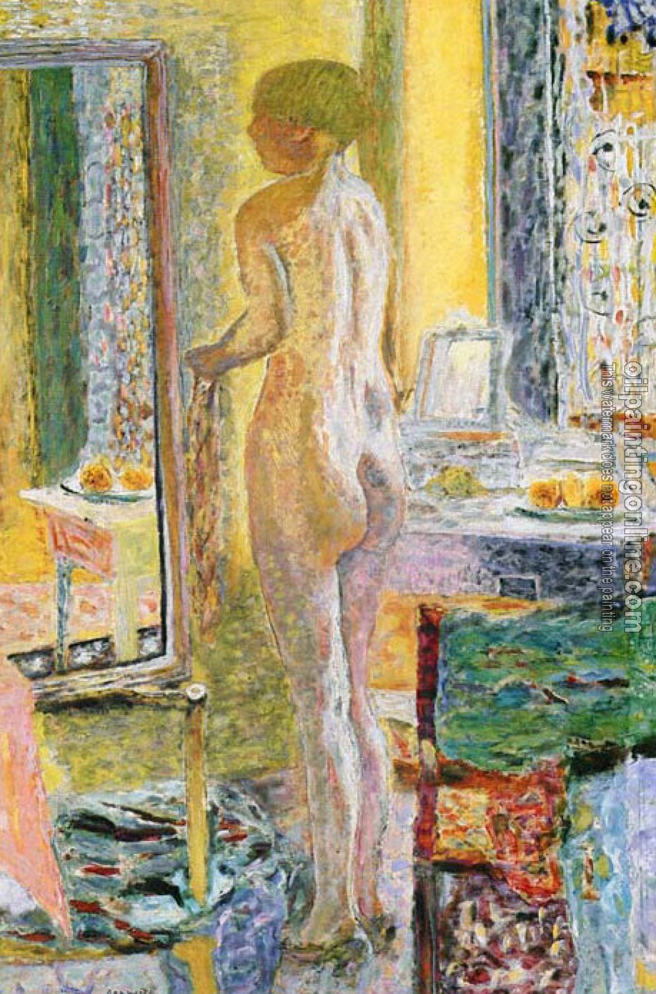 Pierre Bonnard - Nude Before a Mirror